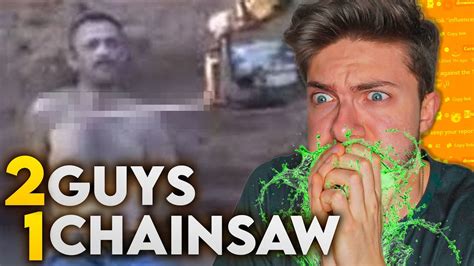 2 guys 1 chainsaw|When you finally complete the “Two guys one fish” video ...